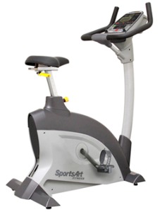 SportsArt Fitness C521u Upright Cycle 